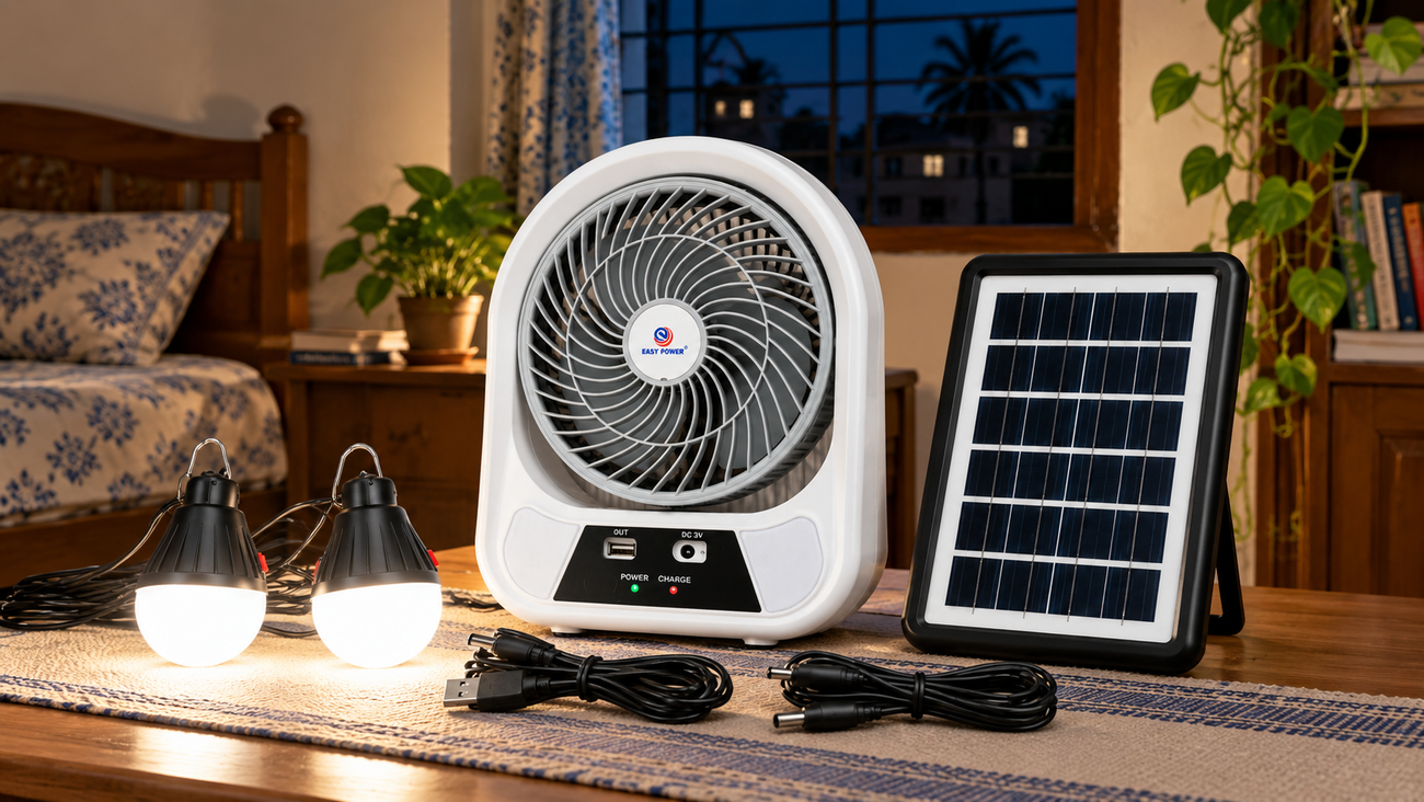 Solar fan